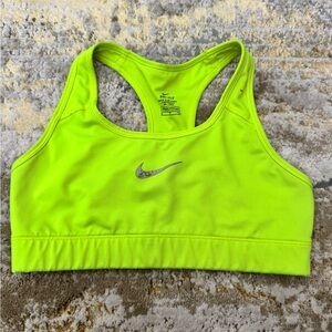 Nike Women's Bright Lime Sports Bra